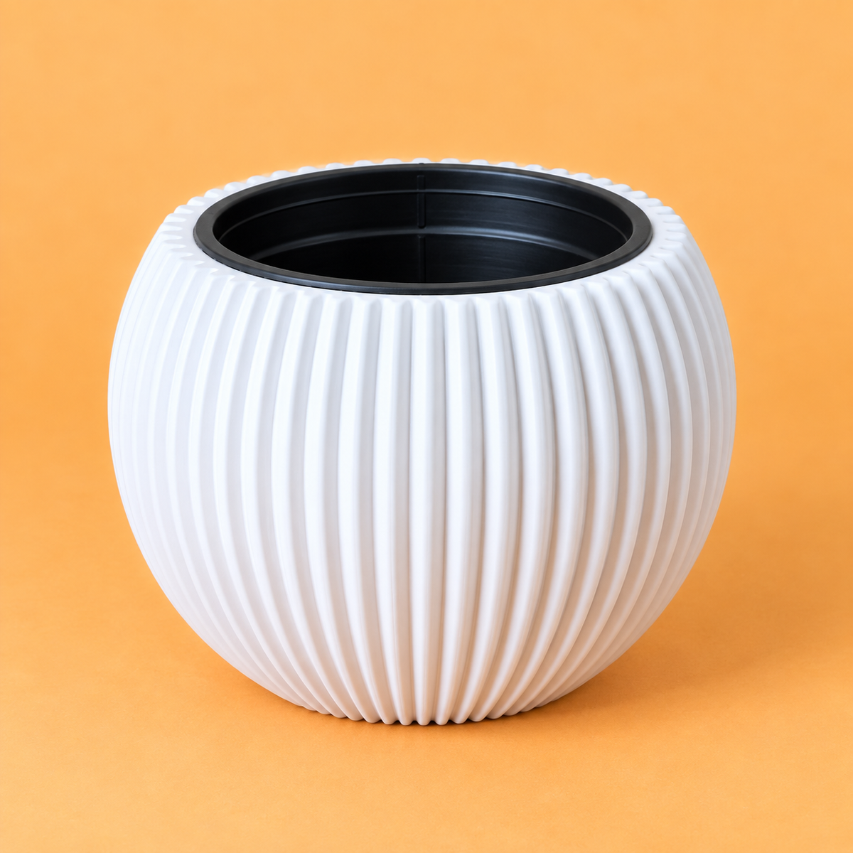 Set of 4 Self Watering Plastic Pots,   4 Inch Width -  4 Inch Height