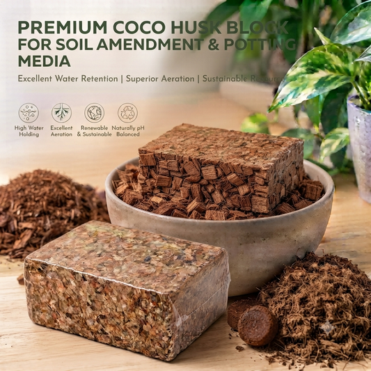 Coco Husk Block - 4.5 kg