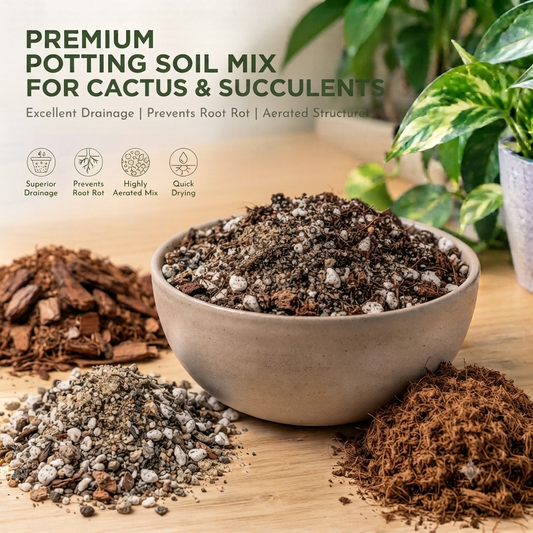 Potting Soil Mix for Cactus and Succulent Plants - 3 kg
